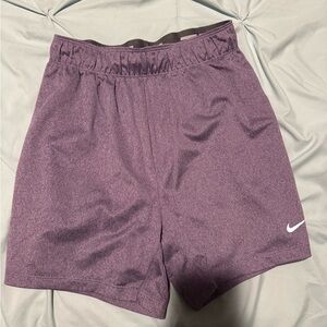 Nike Women's Purple Dri-Fit Attack Training Shorts